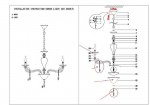 Люстра Odeon light 3928/8 AMARONE