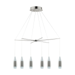 Подвесной потолочный светильник (люстра) SANTIGA светодиодный диммируемый Eglo 39326