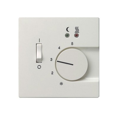 Gira S-Color Белый Регулятор тёплого пола с датчиком в сборе (G39440)