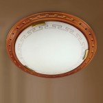 Светильник Сонекс 395 бронза Greca Wood 1