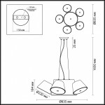 Люстра Odeon light 3992/5 CHARLIE