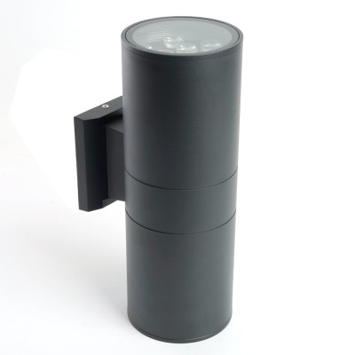 Светильник уличный светодиодный, 2*9W, 1500Lm, 4000K, черный DH0710 Feron 48355