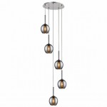 Светильник подвесной Zumaline MONIC MD1629-5B(chrome)