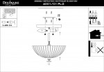 Светильник потолочный Divinare 4001/03 PL-2 Lianto