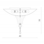 Светильник потолочный Divinare 4002/01 PL-2 Goccia