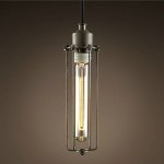 Подвесной светильник Loft Industrial Edison Cage Vetrical Momo Loft Concept 40.062