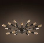 Люстра Loft Industrial Sputnik Chandelier Elliptical Loft Concept 40.069