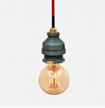 Подвесной светильник Steampunk Cage Glass Edison Ceiling Lamp №2 Loft Concept 40.073.AL.GR.T1B