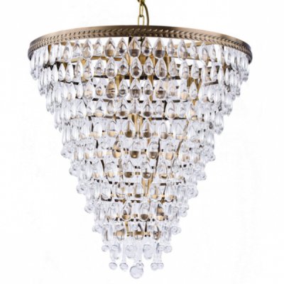 Люстра Clarissa Glass Drop Pendant 61 Bronze Loft Concept 40.1001