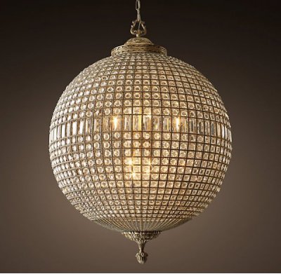 Люстра RH 19th c. Casbah Crystal Pendant 90 Loft Concept 40.1014.MT.BL.T1B Люстра RH 19th c. Casbah Crystal Pendant 90 Loft Concept 40.1014.MT.BL.T1B