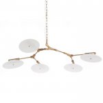 Люстра With Porcelain Disc 5 ламп Loft Concept 40.1021