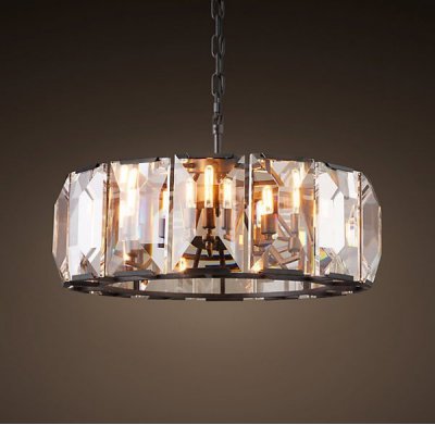 Люстра RH Harlow Crystal Round Chandelier 6 Loft Concept 40.1027