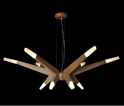 Люстра Wooden Glowworm Star Loft Concept 40.1033