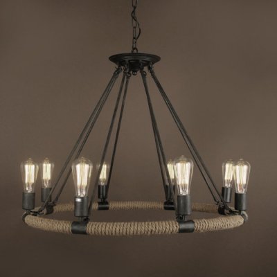 Люстра Round Tube Loft Rope Light Loft Concept 40.103