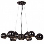 Люстра Chemical Light Chandelier 9 Black Loft Concept 40.1052