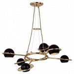 Люстра Delightfull Cosmo Suspention Light Black 6 Loft Concept 40.1058