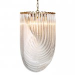 Люстра Retro Frozen Glass Chandelier 44 Champagne Loft Concept 40.1060