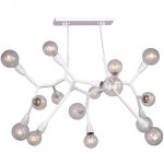 Люстра Polygon Chandelier 15 White Loft Concept 40.1069