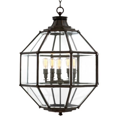Люстра Lantern Owen Bronze L Loft Concept 40.109204