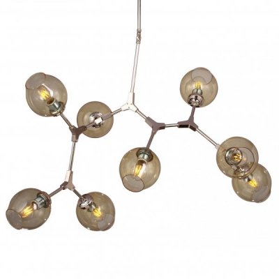 Люстра Lindsey Adelman Branching Bubble Chandelier 8 Amber Loft Concept 40.1094