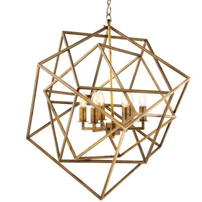 Люстра Lantern Matrix Brass Loft Concept 40.109675