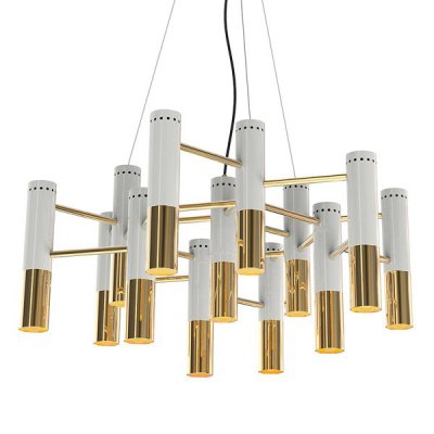 Люстра IKE Delightfull Gold & White Loft Concept 40.1115