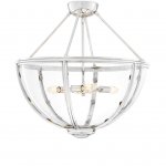 Потолочный светильник Eichholtz Ceiling Lamp Deveraux Nickel Loft Concept 40.111858