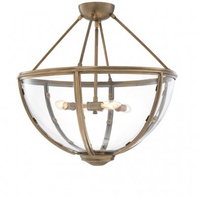 Потолочный светильник Eichholtz Ceiling Lamp Deveraux Antique brass Loft Concept 40.112232