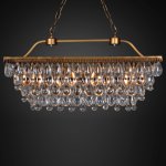 Люстра Clarissa Glass Drop Quadro Loft Concept 40.1128