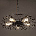 Люстра Grinder Loft Industrial Mill Loft Concept 40.112.MT.BL.T1B