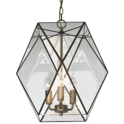 Подвесной светильник Rombius Pendant large III clear glass Loft Concept 40.1160