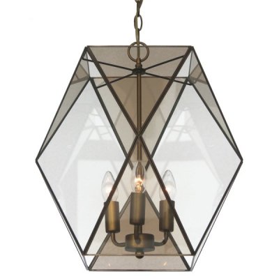 Подвесной светильник Rombius Pendant large III brandy glass Loft Concept 40.1162