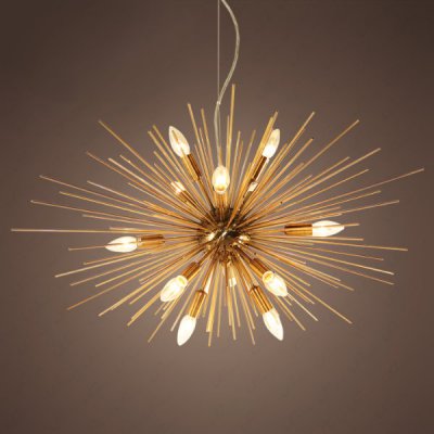 Люстра Astra Chandelier Sputnik Gold Loft Concept 40.1171