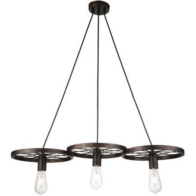 Подвесной Светильник Loft Wheel Pendant 3 Loft Concept 40.1186.MT.BL.T1B