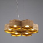 Люстра Honeycomb 6 Loft Wooden Ecolight Loft Concept 40.120
