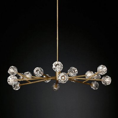 Люстра RH Boule De Cristal Round Chandelier 48 Loft Concept 40.1218