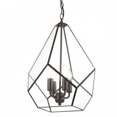 Люстра Geometry Glass Light Pendant Transparent 4 Loft Concept 40.1239