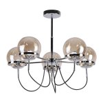 Люстра современная Экономсвет 40125/5CR AMB