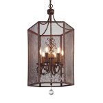 Люстра Roast Metal Chandelier 6 Square Loft Concept 40.1269