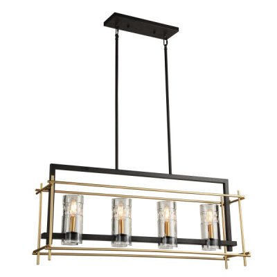 Подвесной светильник Brass Glass Pendant 4 Loft Concept 40.1279 Подвесной светильник Brass Glass Pendant 4 Loft Concept 40.1279