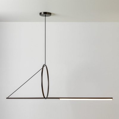 Люстра Suspension Cercle Et Trait – Graphite Satin? Loft Concept 40.1282-0