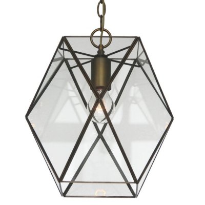 Подвесной светильник Rombius Pendant I clear glass Loft Concept 40.1306