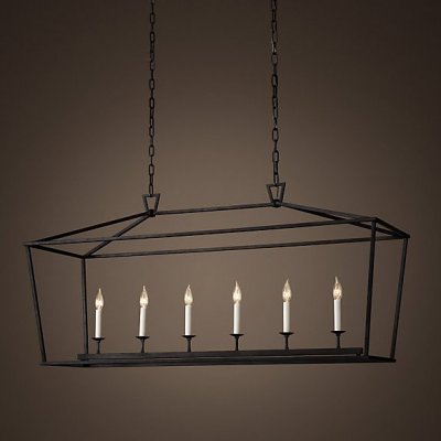 Люстра 19th C. English Openwork Linear Pendant Black Loft Concept 40.1338 Люстра 19th C. English Openwork Linear Pendant Black Loft Concept 40.1338