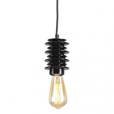 Подвесной светильник Insulator Pendant Black Loft Concept 40.1380