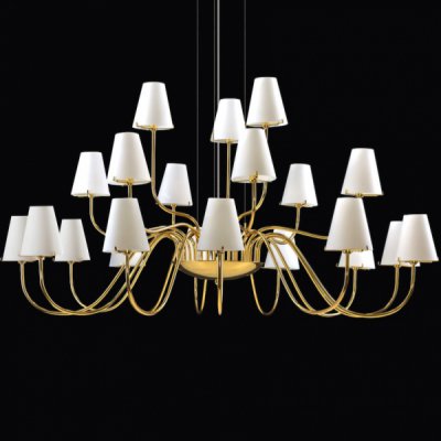Люстра Imperial Chandelier 21 Loft Concept 40.1387.СH.20.T001