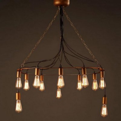 Люстра Blood Wire Chandelier Black 12 Loft Concept 40.1417