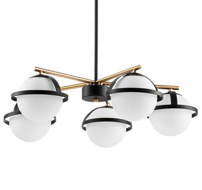 Люстра Balls in Cap Chandelier 5 Loft Concept 40.1434-3