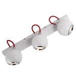 Потолочный светильник White Ball Line 3 Loft Concept 40.1472