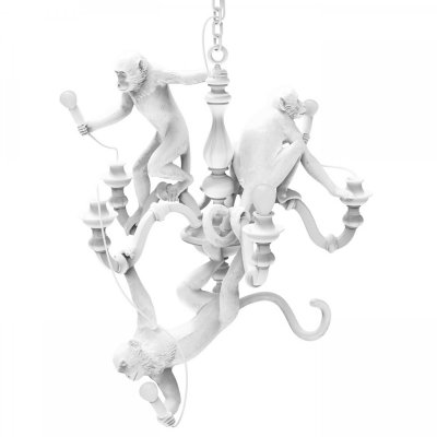 Люстра Seletti Monkey Chandelier White Loft Concept 40.14865 Люстра Seletti Monkey Chandelier White Loft Concept 40.14865