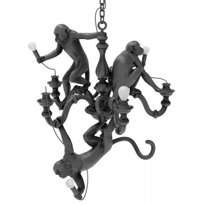 Люстра Seletti Monkey Chandelier Black Loft Concept 40.14866 Люстра Seletti Monkey Chandelier Black Loft Concept 40.14866